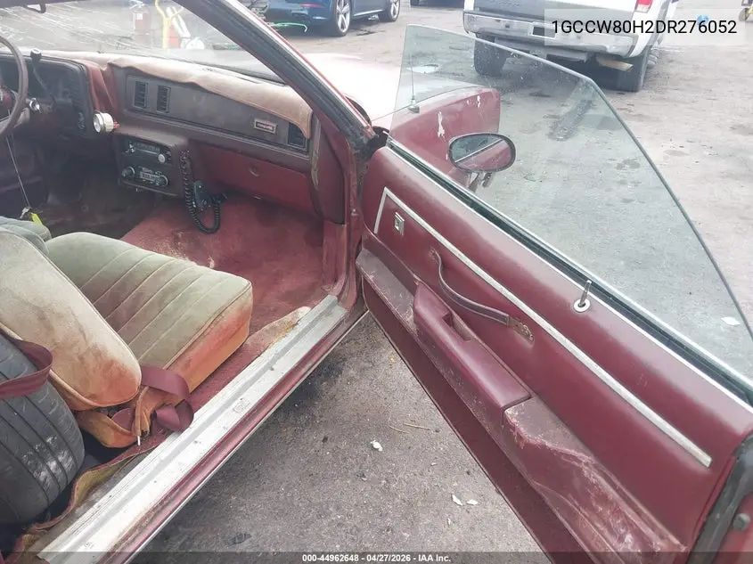 1983 Chevrolet El Camino VIN: 1GCCW80H2DR276052 Lot: 44962648