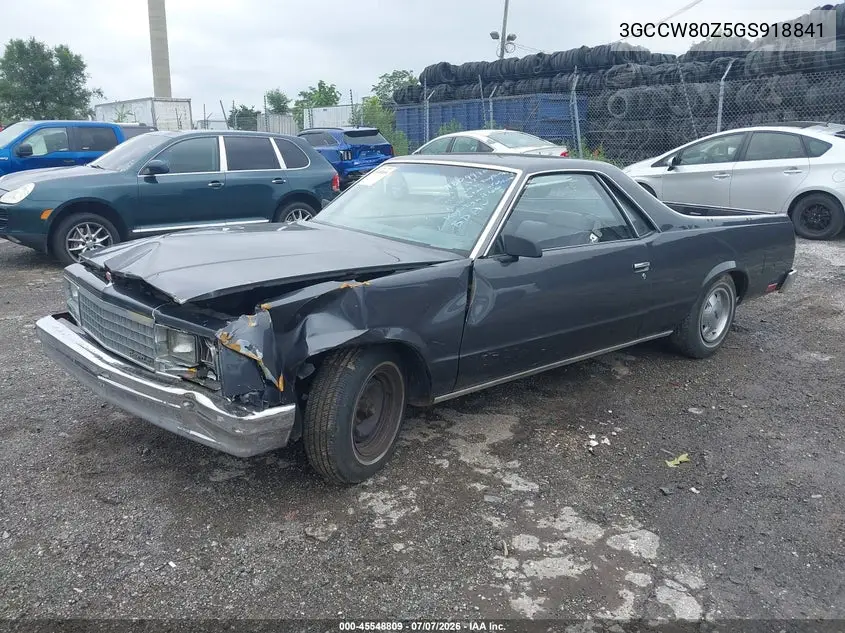 1986 Chevrolet El Camino VIN: 3GCCW80Z5GS918841 Lot: 45548809
