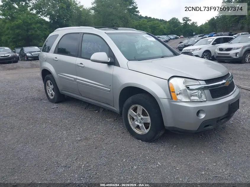 2CNDL73F976097374 2007 Chevrolet Equinox Lt