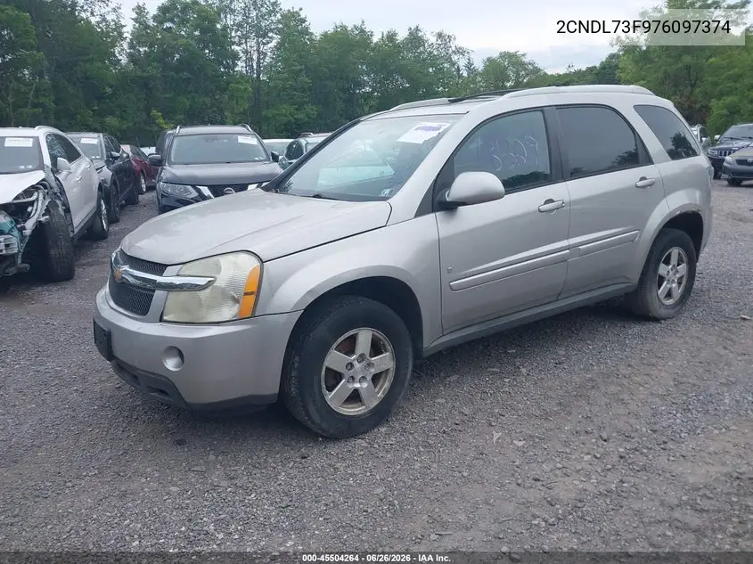 2CNDL73F976097374 2007 Chevrolet Equinox Lt