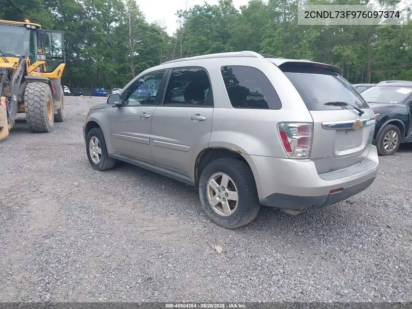 2CNDL73F976097374 2007 Chevrolet Equinox Lt