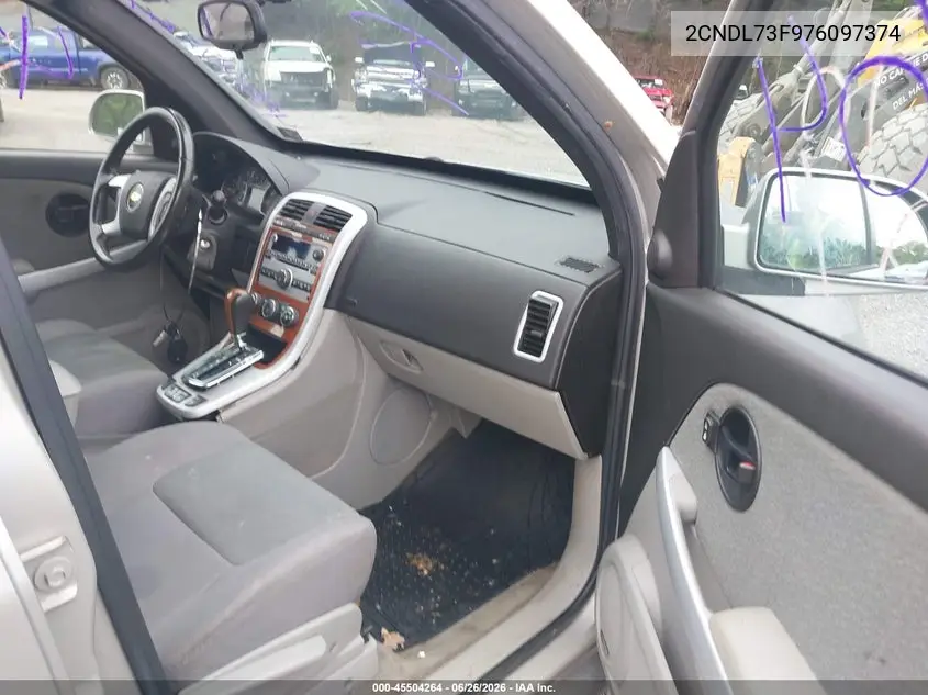 2CNDL73F976097374 2007 Chevrolet Equinox Lt