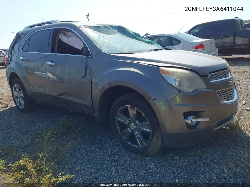 2CNFLFEY3A6411044 2010 Chevrolet Equinox Ltz