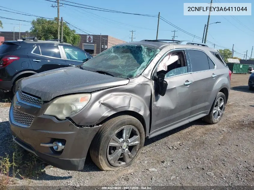 2CNFLFEY3A6411044 2010 Chevrolet Equinox Ltz