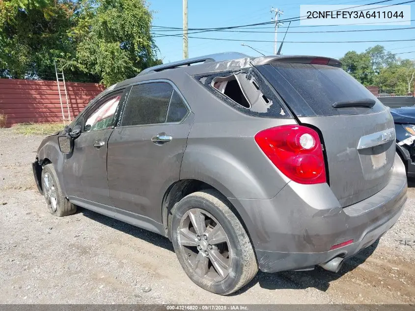 2CNFLFEY3A6411044 2010 Chevrolet Equinox Ltz