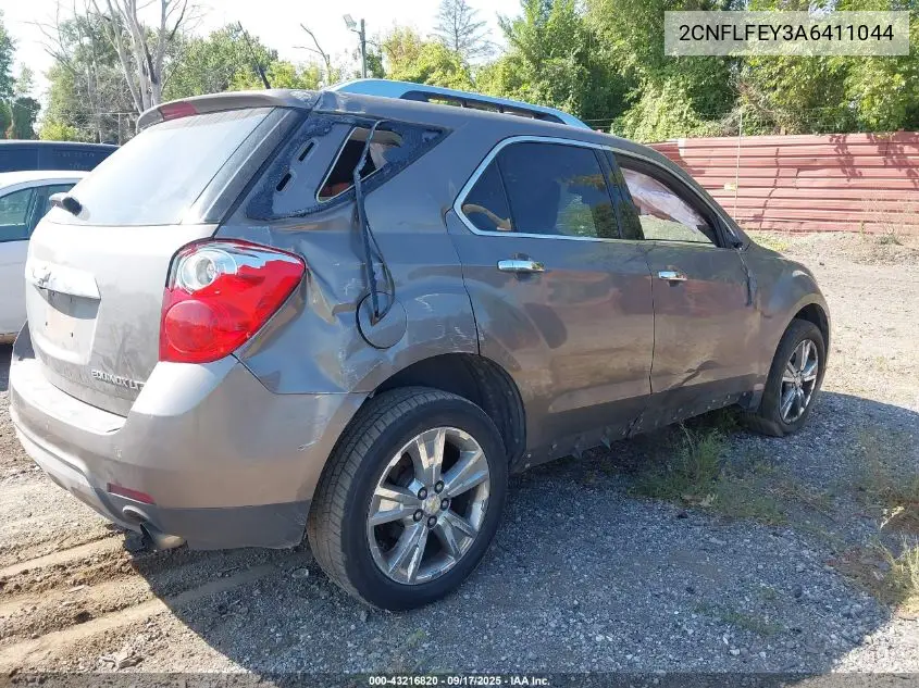 2CNFLFEY3A6411044 2010 Chevrolet Equinox Ltz