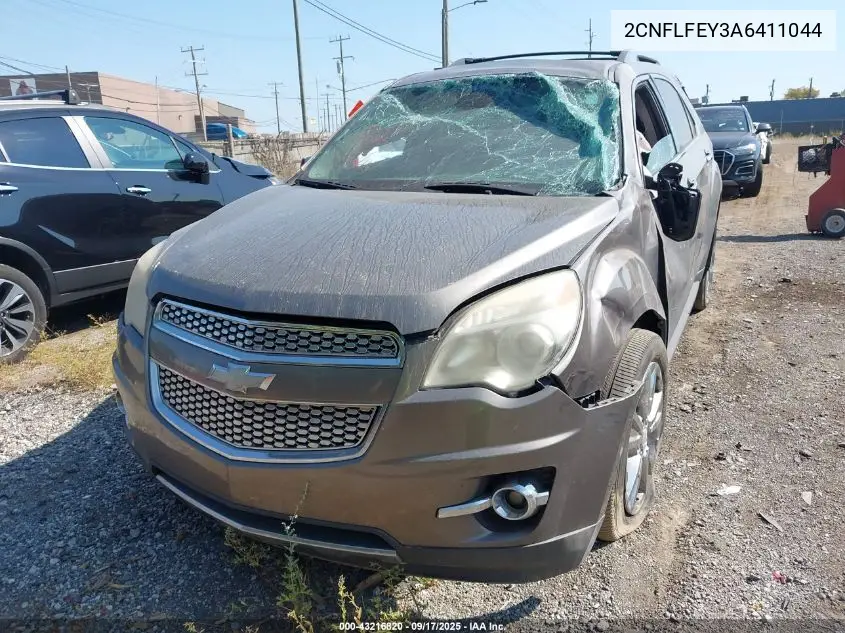 2CNFLFEY3A6411044 2010 Chevrolet Equinox Ltz