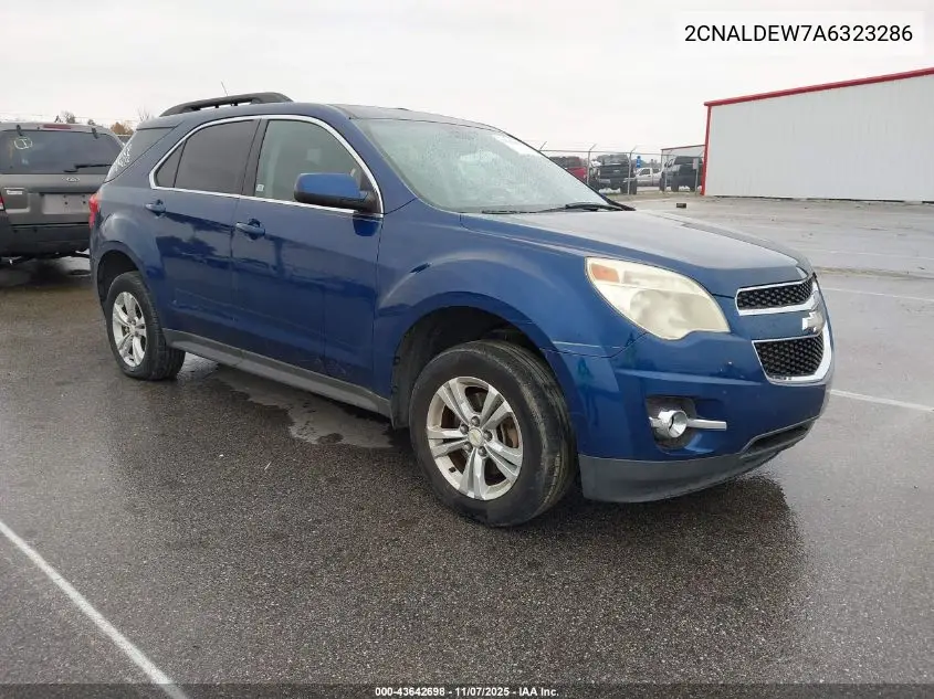 2CNALDEW7A6323286 2010 Chevrolet Equinox Lt