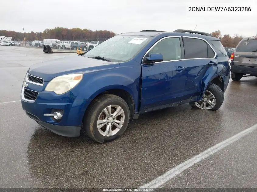 2CNALDEW7A6323286 2010 Chevrolet Equinox Lt