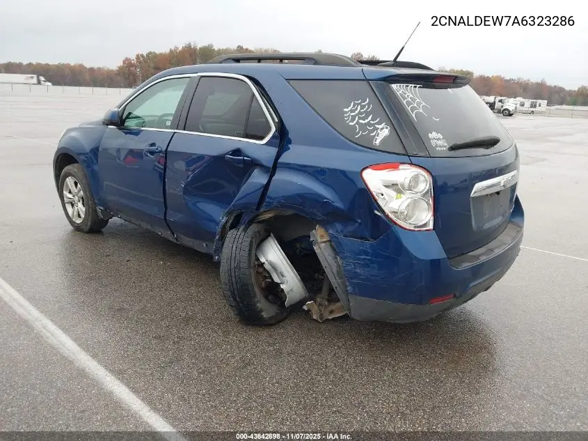 2CNALDEW7A6323286 2010 Chevrolet Equinox Lt