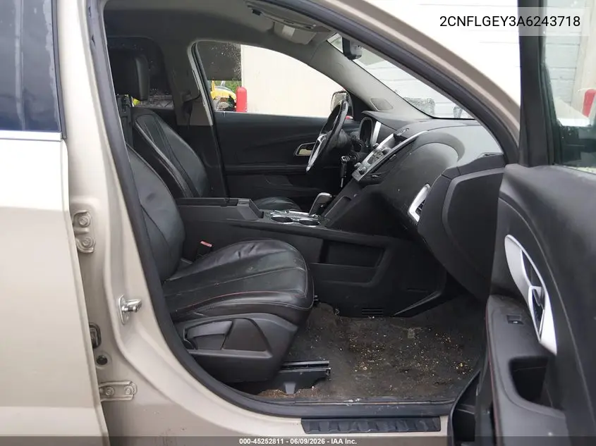 2CNFLGEY3A6243718 2010 Chevrolet Equinox Ltz