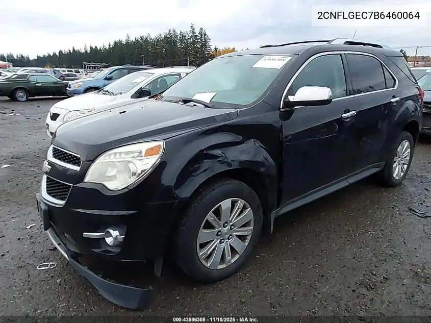 2CNFLGEC7B6460064 2011 Chevrolet Equinox Ltz