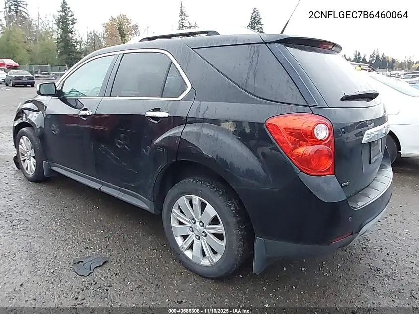 2CNFLGEC7B6460064 2011 Chevrolet Equinox Ltz