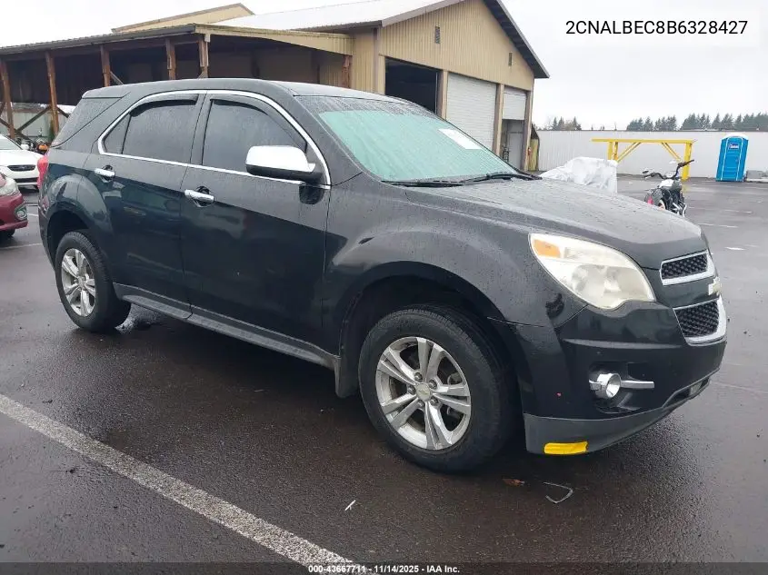 2CNALBEC8B6328427 2011 Chevrolet Equinox Ls
