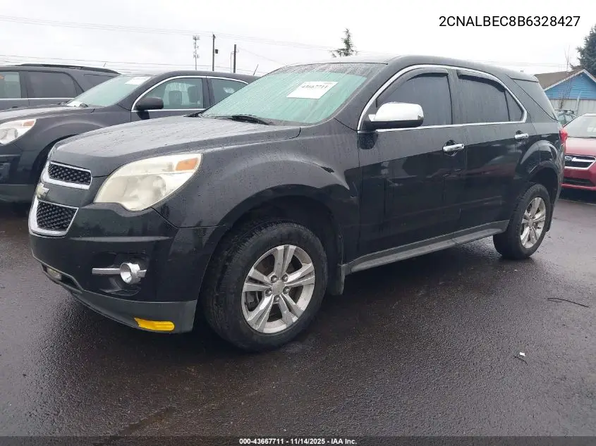 2CNALBEC8B6328427 2011 Chevrolet Equinox Ls