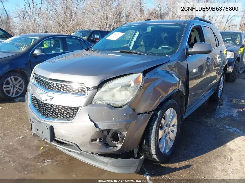 2CNFLDE59B6376800 2011 Chevrolet Equinox 1Lt