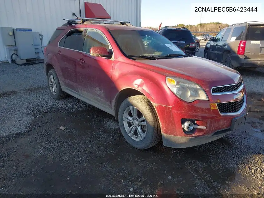 2CNALPEC5B6423444 2011 Chevrolet Equinox 2Lt