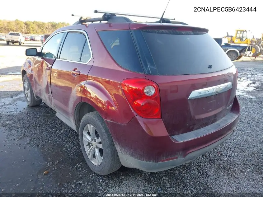 2CNALPEC5B6423444 2011 Chevrolet Equinox 2Lt