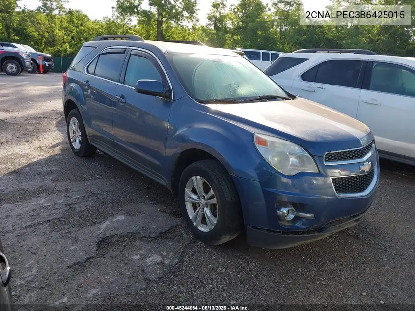 2011 Chevrolet Equinox 2Lt VIN: 2CNALPEC3B6425015 Lot: 45244054