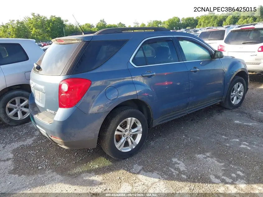 2011 Chevrolet Equinox 2Lt VIN: 2CNALPEC3B6425015 Lot: 45244054