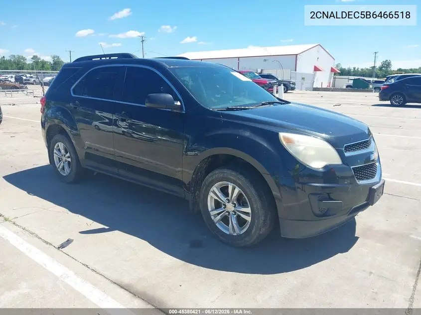 2011 Chevrolet Equinox Lt W/1Lt VIN: 2CNALDEC5B6466518 Lot: 45380421
