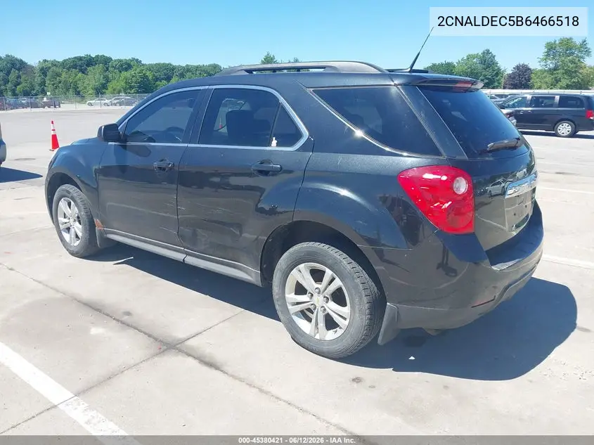2011 Chevrolet Equinox Lt W/1Lt VIN: 2CNALDEC5B6466518 Lot: 45380421
