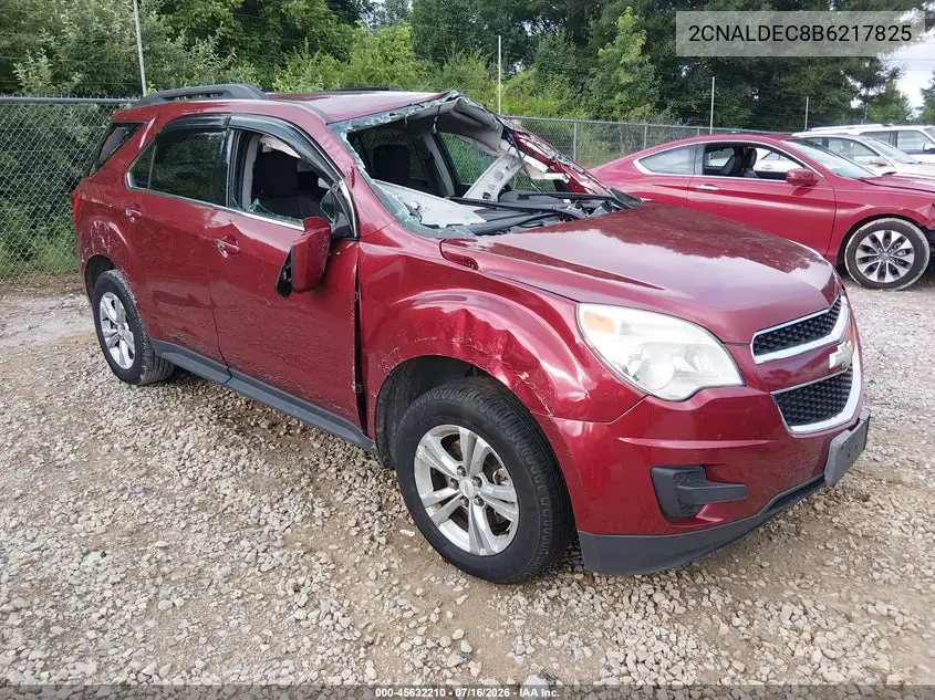 2011 Chevrolet Equinox Lt W/1Lt VIN: 2CNALDEC8B6217825 Lot: 45632210