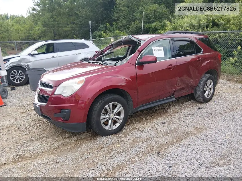 2011 Chevrolet Equinox Lt W/1Lt VIN: 2CNALDEC8B6217825 Lot: 45632210