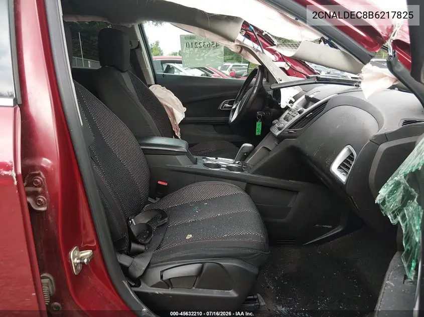 2011 Chevrolet Equinox Lt W/1Lt VIN: 2CNALDEC8B6217825 Lot: 45632210