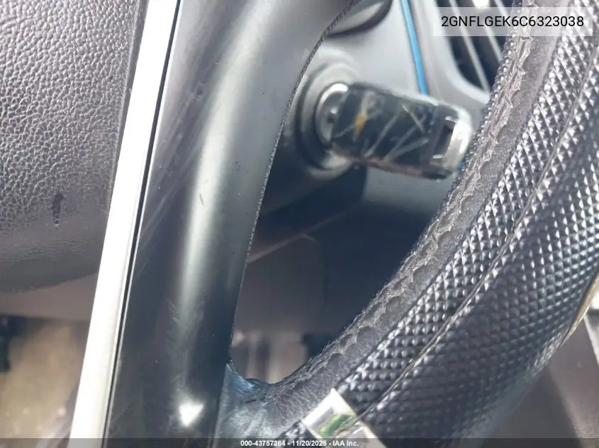 2GNFLGEK6C6323038 2012 Chevrolet Equinox Ltz
