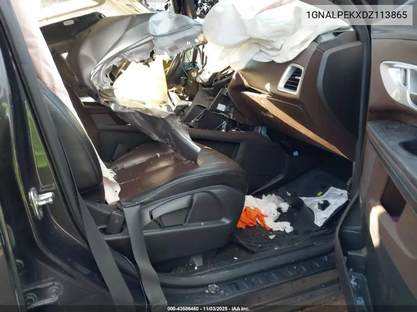 1GNALPEKXDZ113865 2013 Chevrolet Equinox Lt