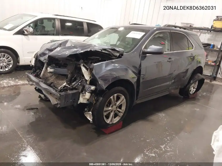 2GNALDEK8D6362031 2013 Chevrolet Equinox 1Lt