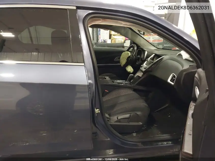 2GNALDEK8D6362031 2013 Chevrolet Equinox 1Lt