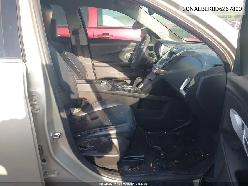 2013 Chevrolet Equinox Ls VIN: 2GNALBEK8D6267800 Lot: 45658710