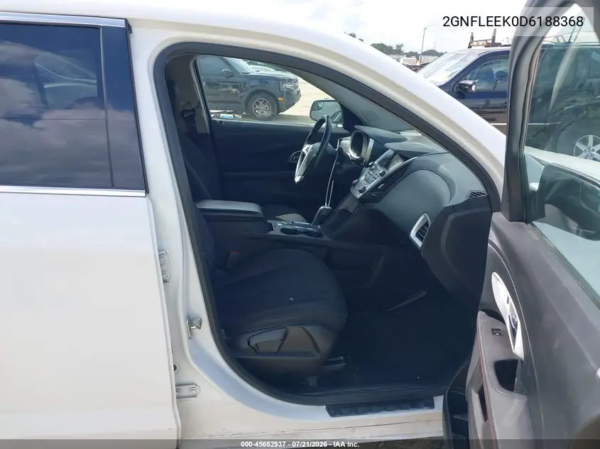 2013 Chevrolet Equinox 1Lt VIN: 2GNFLEEK0D6188368 Lot: 45662937