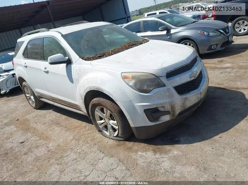 2013 Chevrolet Equinox Lt VIN: 1GNALDEK4DZ133463 Lot: 45690313