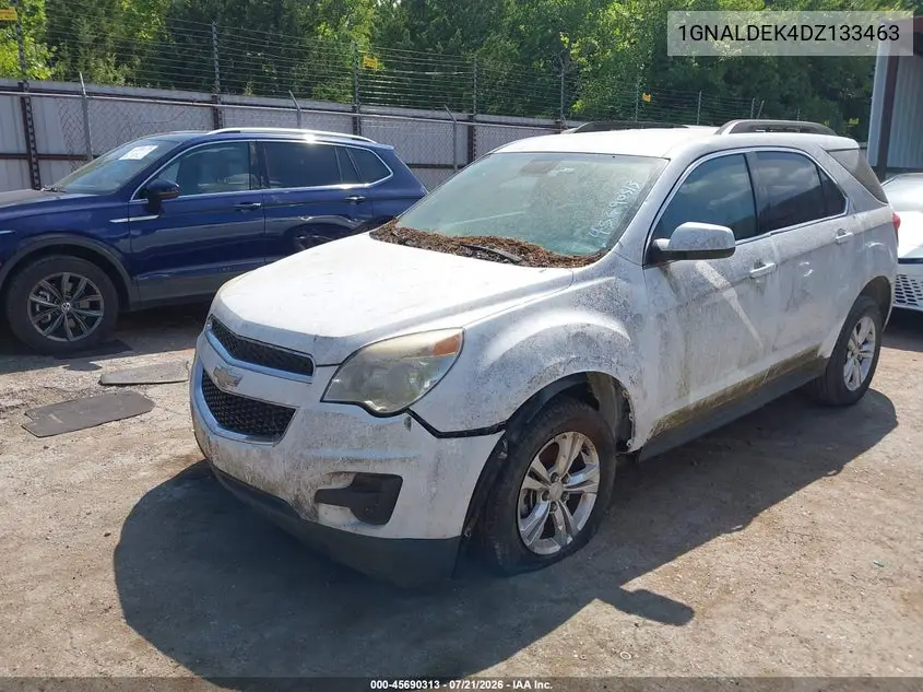 2013 Chevrolet Equinox Lt VIN: 1GNALDEK4DZ133463 Lot: 45690313