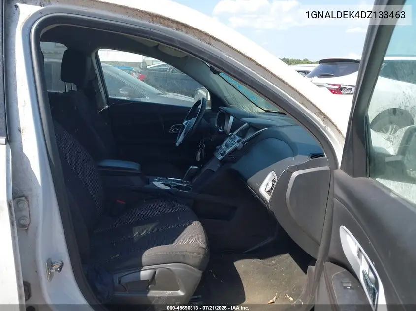 2013 Chevrolet Equinox Lt VIN: 1GNALDEK4DZ133463 Lot: 45690313