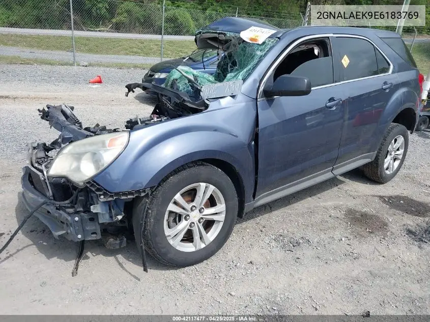 2GNALAEK9E6183769 2014 Chevrolet Equinox Ls