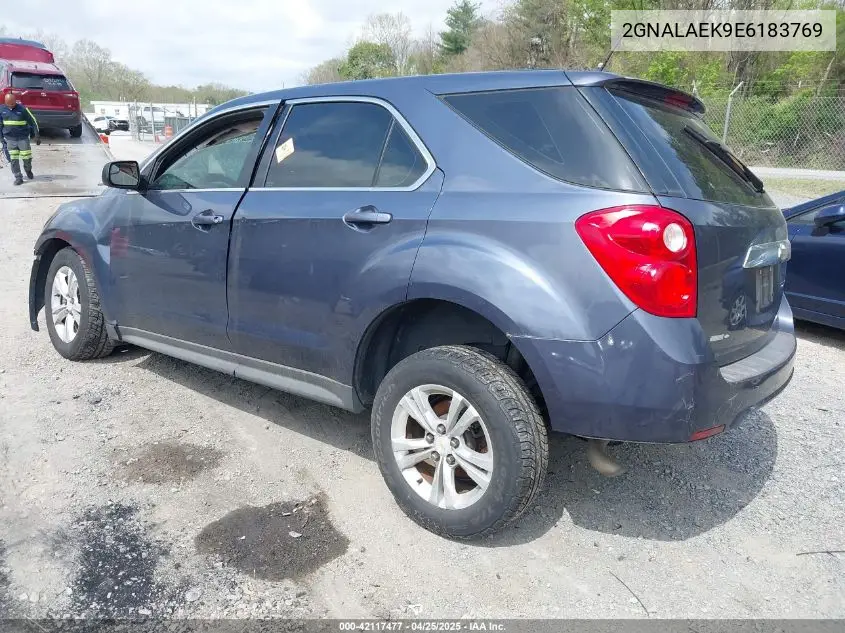 2GNALAEK9E6183769 2014 Chevrolet Equinox Ls