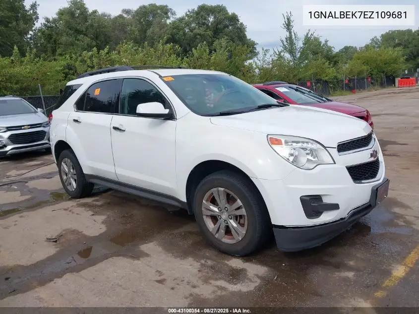 1GNALBEK7EZ109681 2014 Chevrolet Equinox 1Lt