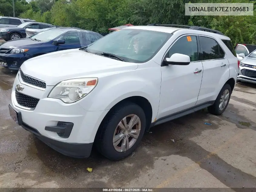 1GNALBEK7EZ109681 2014 Chevrolet Equinox 1Lt