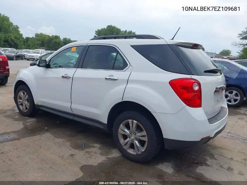 1GNALBEK7EZ109681 2014 Chevrolet Equinox 1Lt