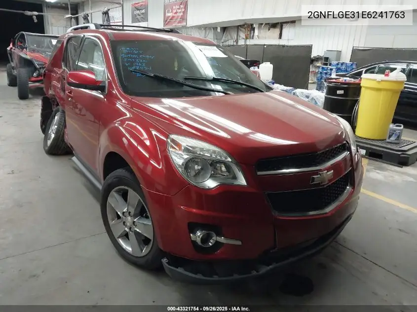 2GNFLGE31E6241763 2014 Chevrolet Equinox 2Lt