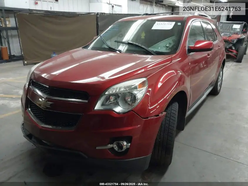 2GNFLGE31E6241763 2014 Chevrolet Equinox 2Lt