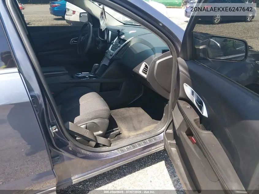 2014 Chevrolet Equinox Ls VIN: 2GNALAEKXE6247642 Lot: 45549005