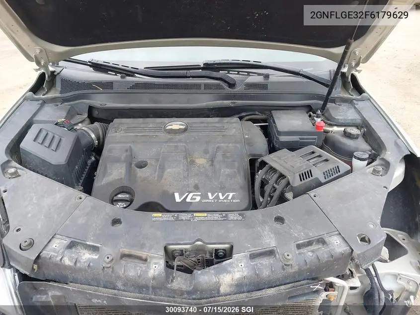 2GNFLGE32F6179629 2015 Chevrolet Equinox 2Lt