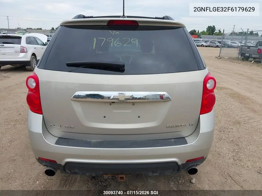 2GNFLGE32F6179629 2015 Chevrolet Equinox 2Lt