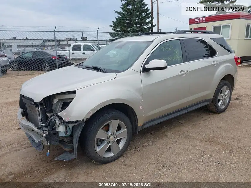 2GNFLGE32F6179629 2015 Chevrolet Equinox 2Lt