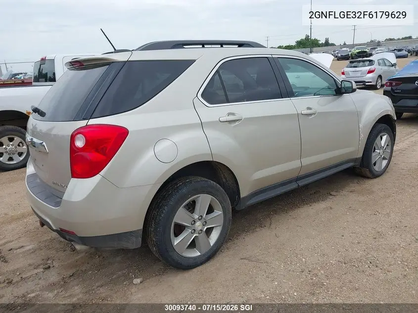 2GNFLGE32F6179629 2015 Chevrolet Equinox 2Lt
